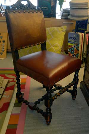 281. Barley Twist Chair at E & A Wates